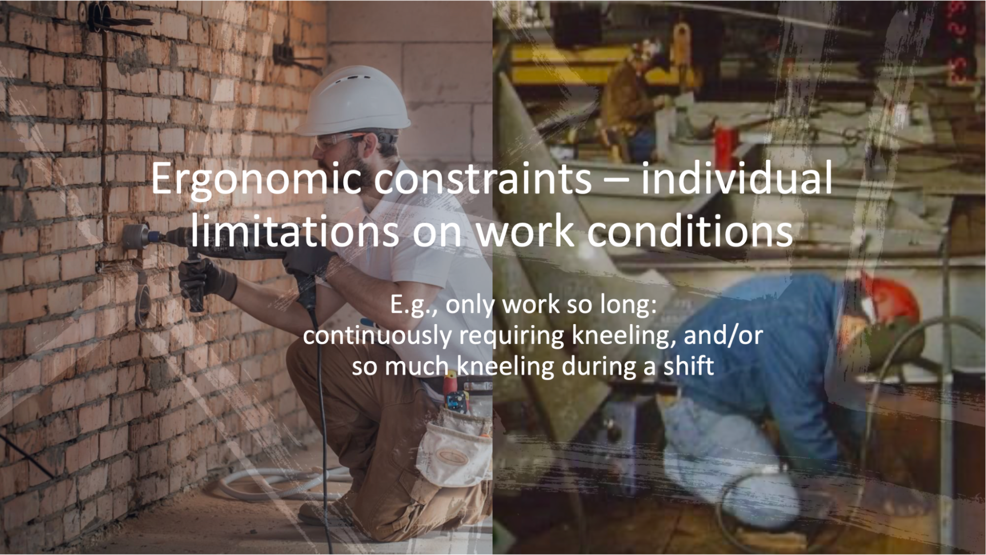 modeling ergonomic constraints 4