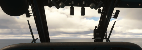 A view of a cloudy sky from a stageAI-generated content may be incorrect.